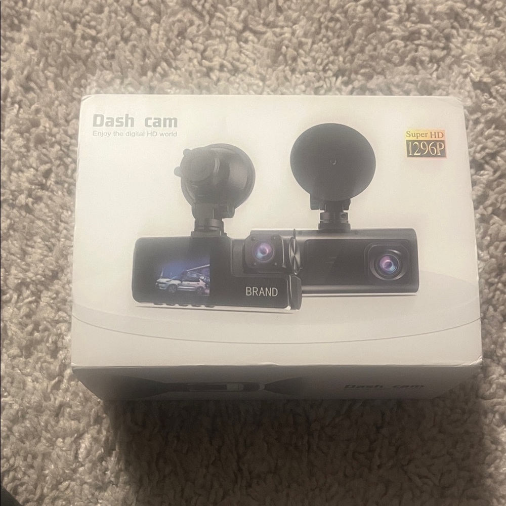 Abrand Super HD Dash Cam - Black and Gray